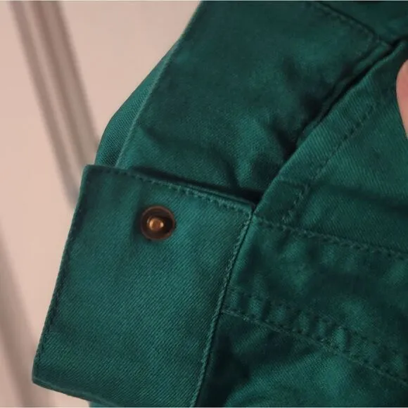 Super Cute unique Green Fall Outer‎ buttoned jacket. Stunning buttons. New