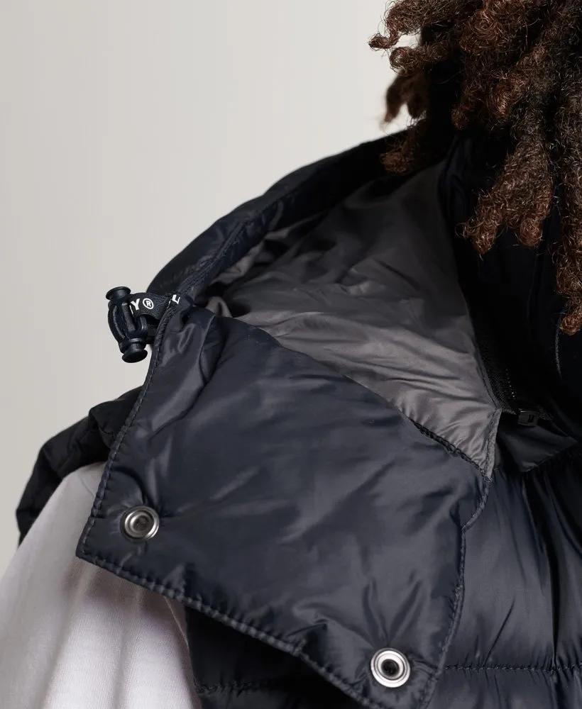 Superdrug Classic Fuji Hooded Padded Gilet Navy