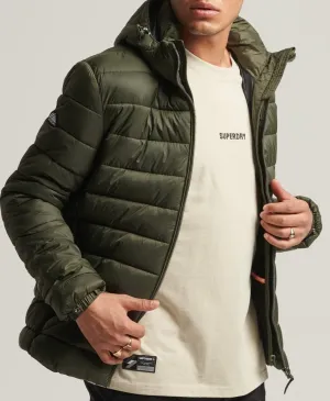 Superdry Classic Fuji Puffer Jacket Dark Moss