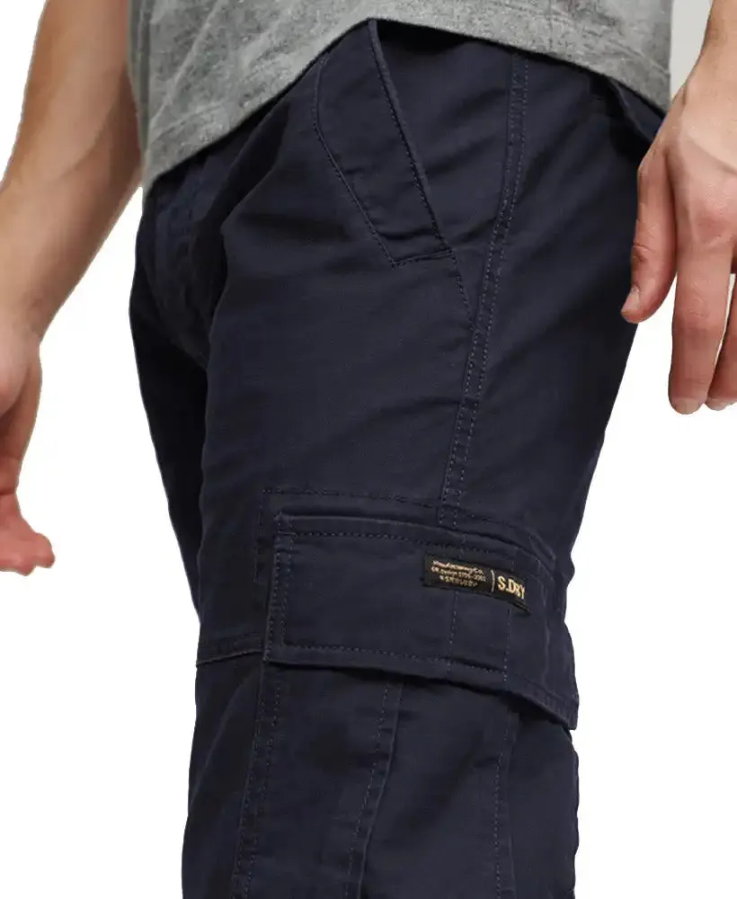Superdry Mens Core Cargo Pants M7011014A Eclipse Navy
