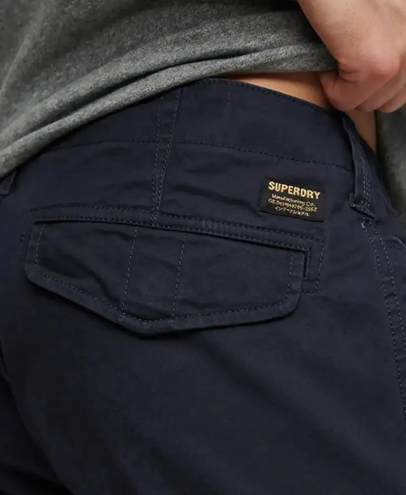 Superdry Mens Core Cargo Pants M7011014A Eclipse Navy
