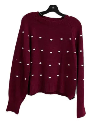 Sweater By Cupcakes And Cashmere In Red, Size: L