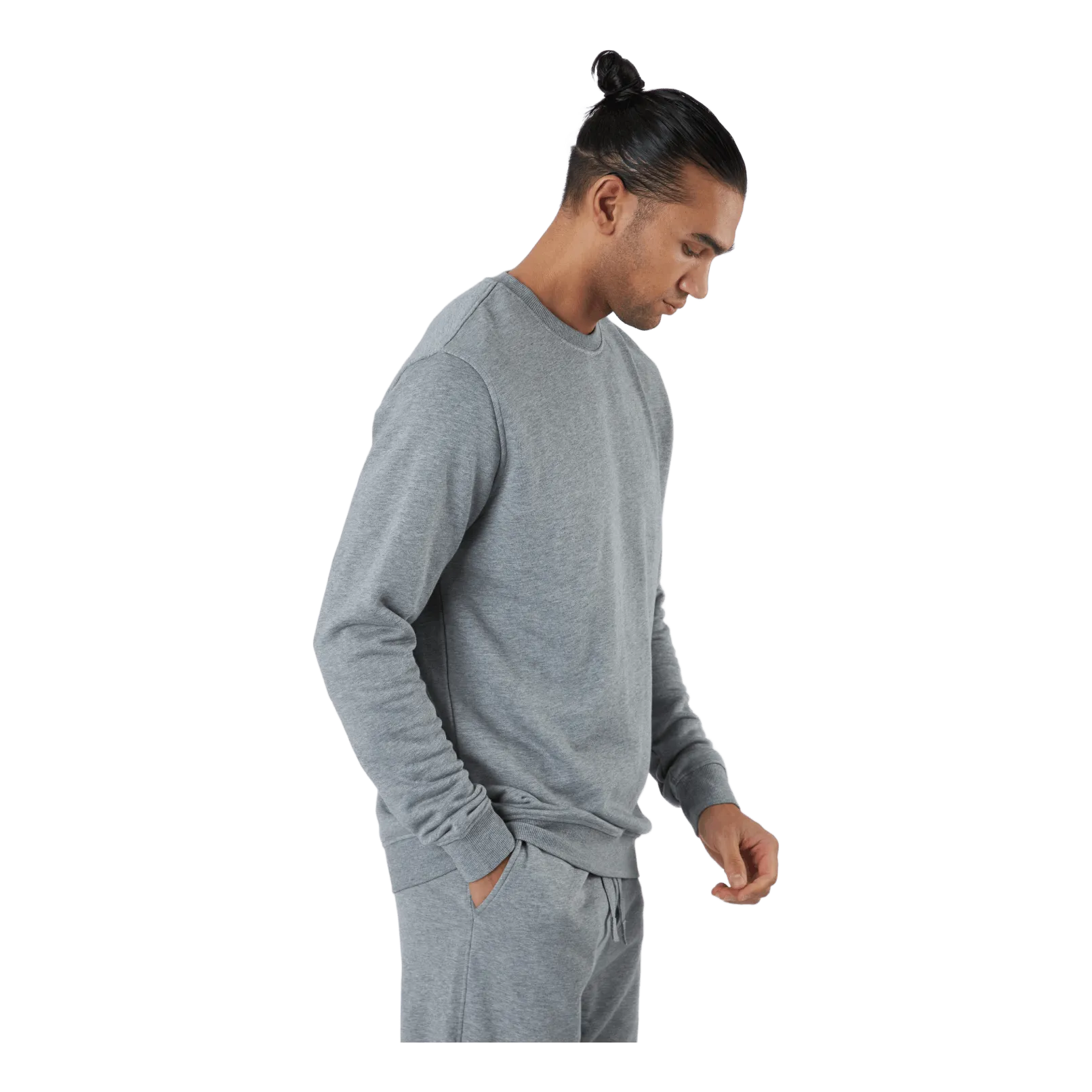 Sweatshirt Bamboo Grey Melange