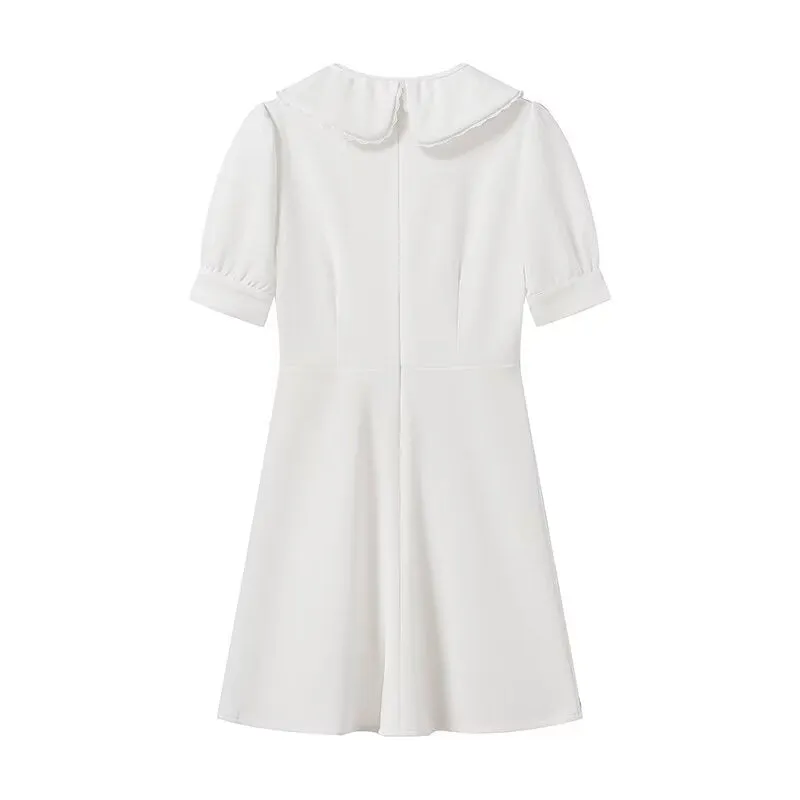 Sweet Detachable Baby Doll Collar Dress
