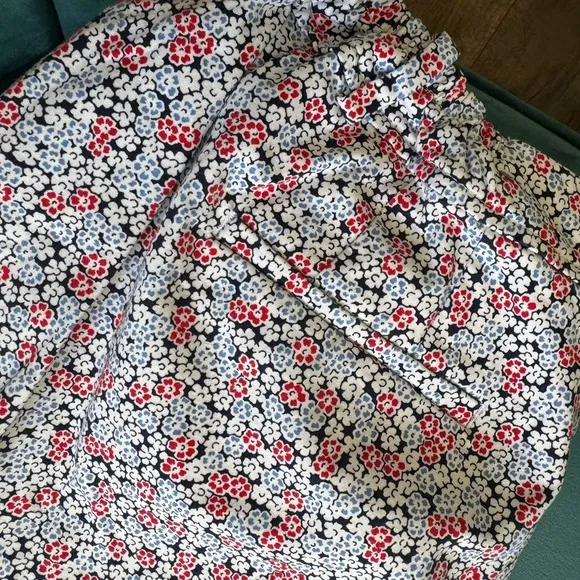 Talbots Womens Floral Perfect Chino shorts Stretch Cotton Spandex Casual​