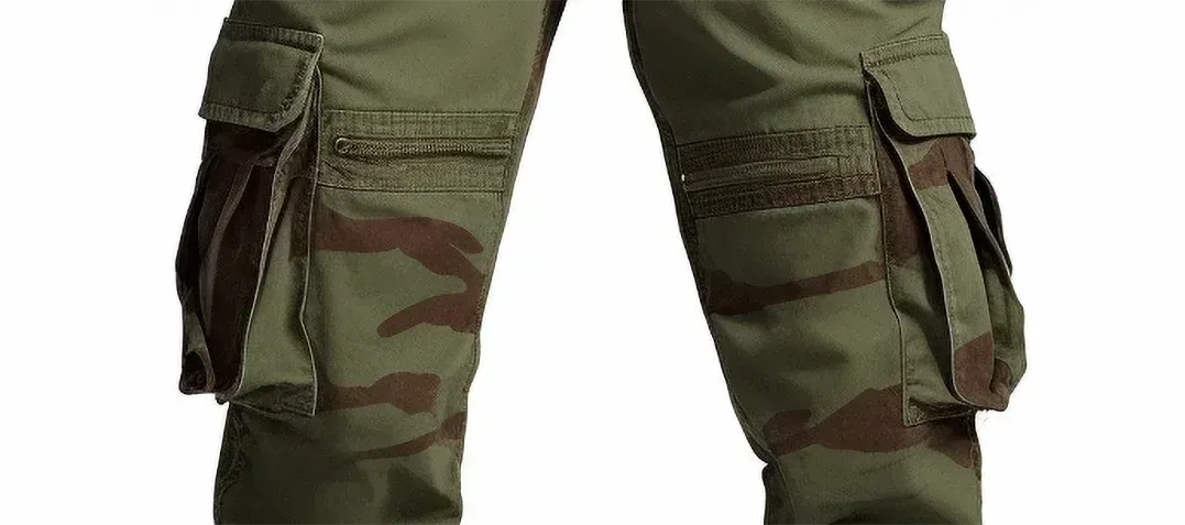 Templara Herren Military Cargo Pants mit Mehreren Taschen