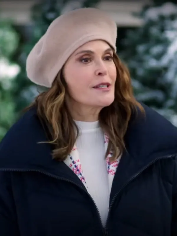 Teri Hatcher Christmas at the Chalet Blue Coat