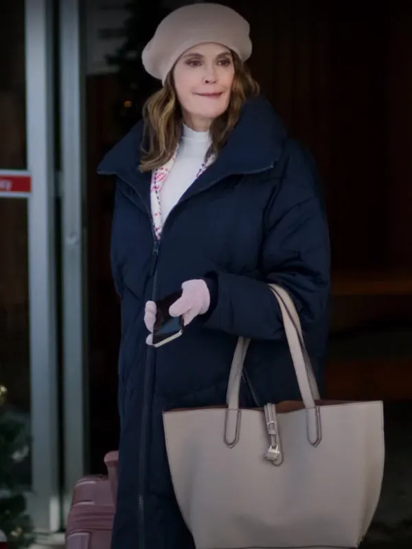 Teri Hatcher Christmas at the Chalet Blue Coat
