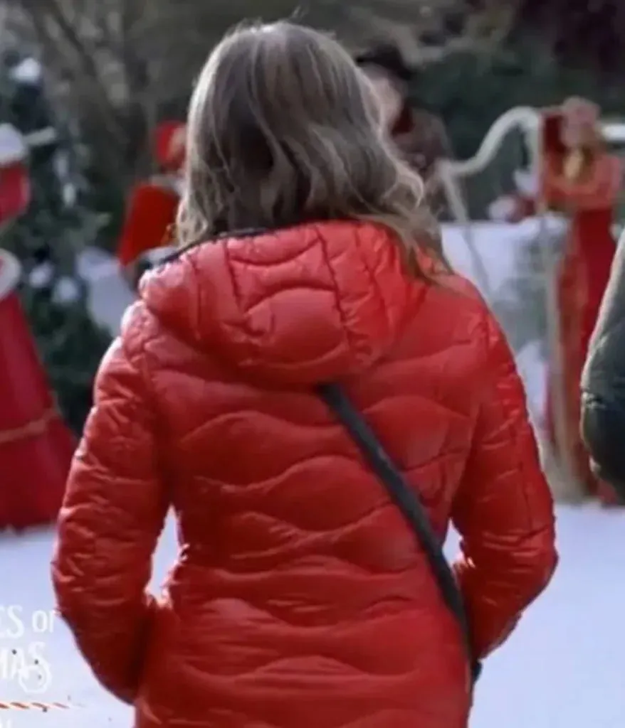 The Christmas Promise Torrey Devitto Puffer Coat