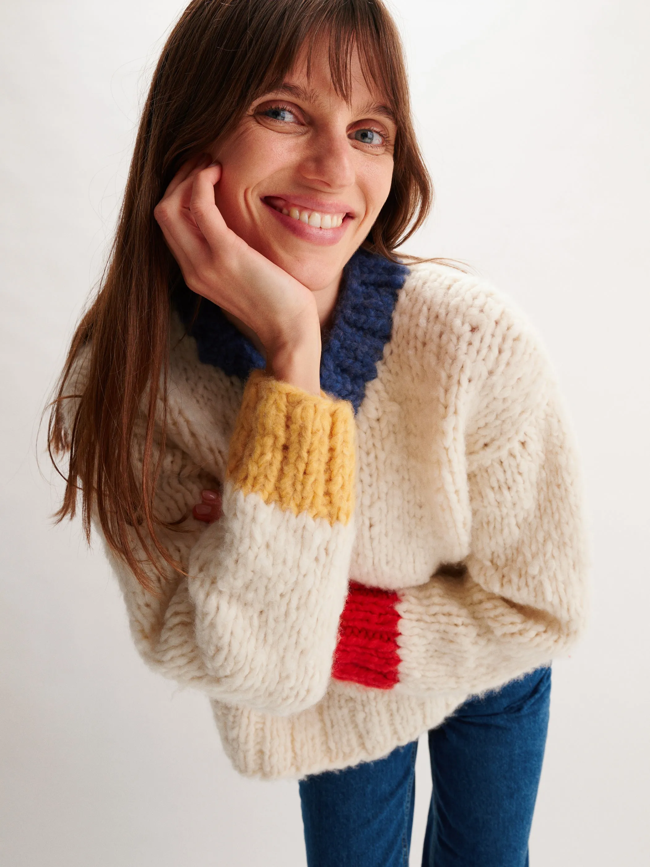 The Jooshi Sweater in Cashmere