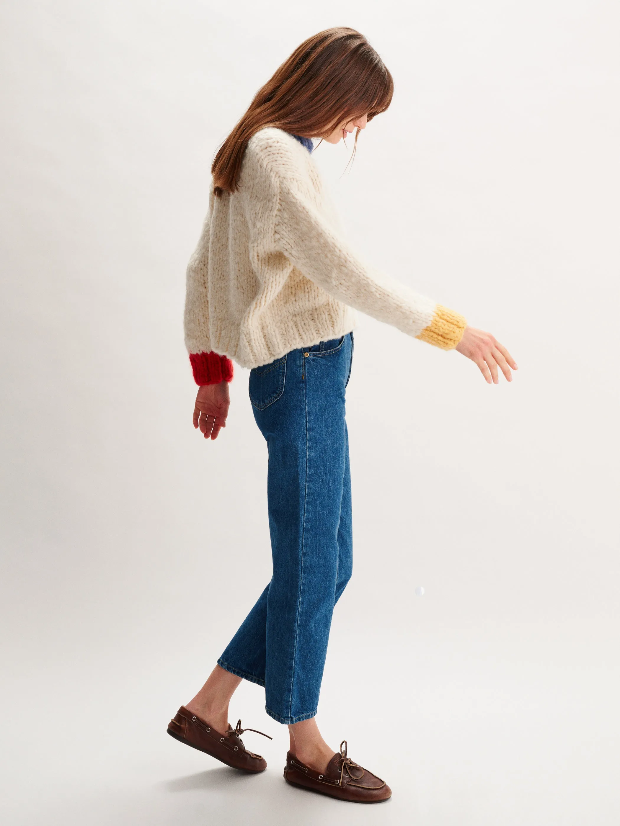 The Jooshi Sweater in Cashmere