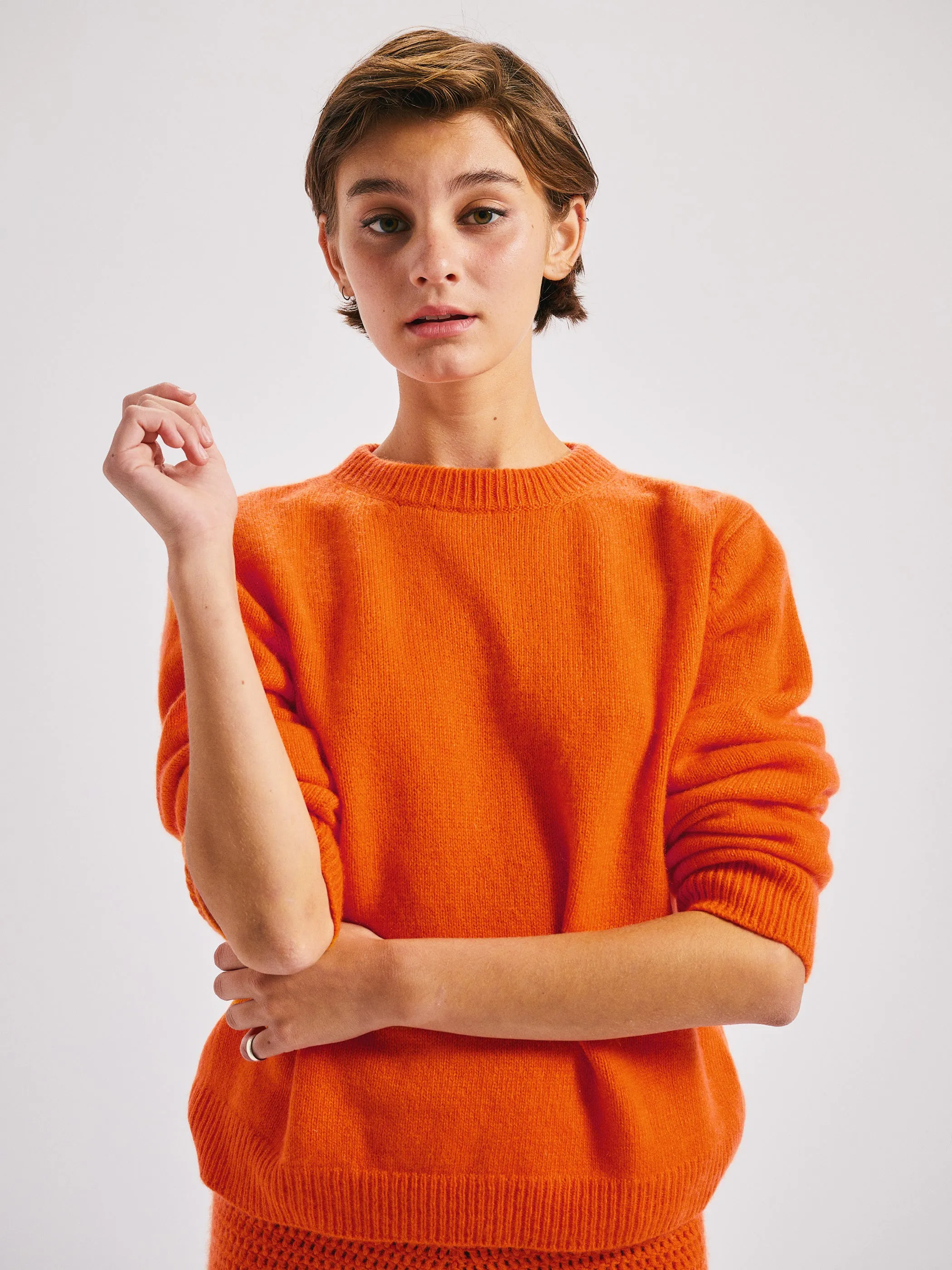 The Kismet Crewneck Sweater in Cashmere