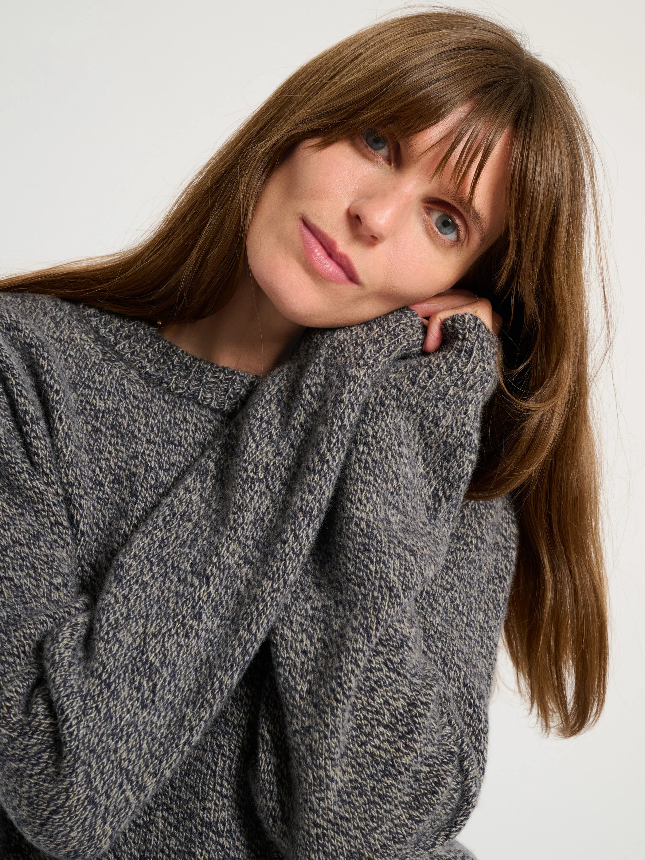 The Kismet Crewneck Sweater in Cashmere
