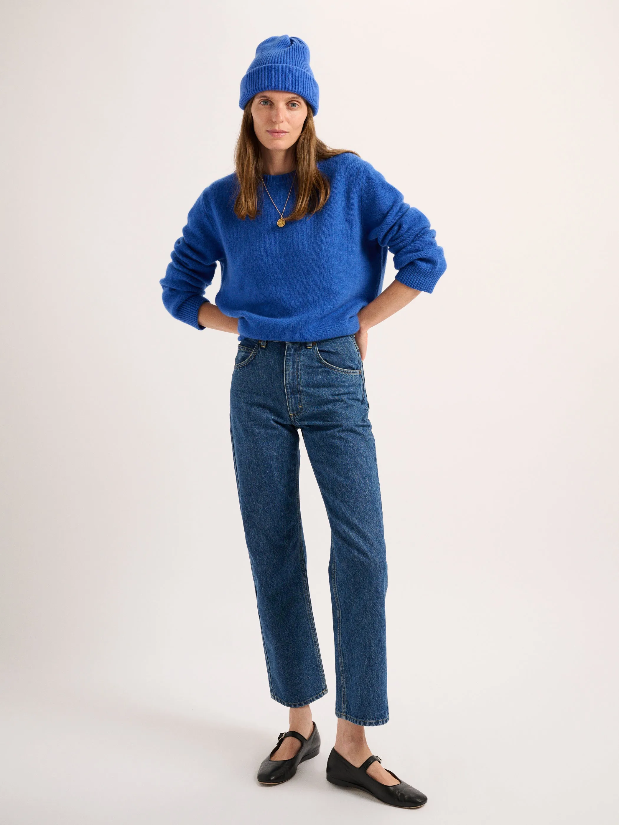 The Kismet Crewneck Sweater in Cashmere