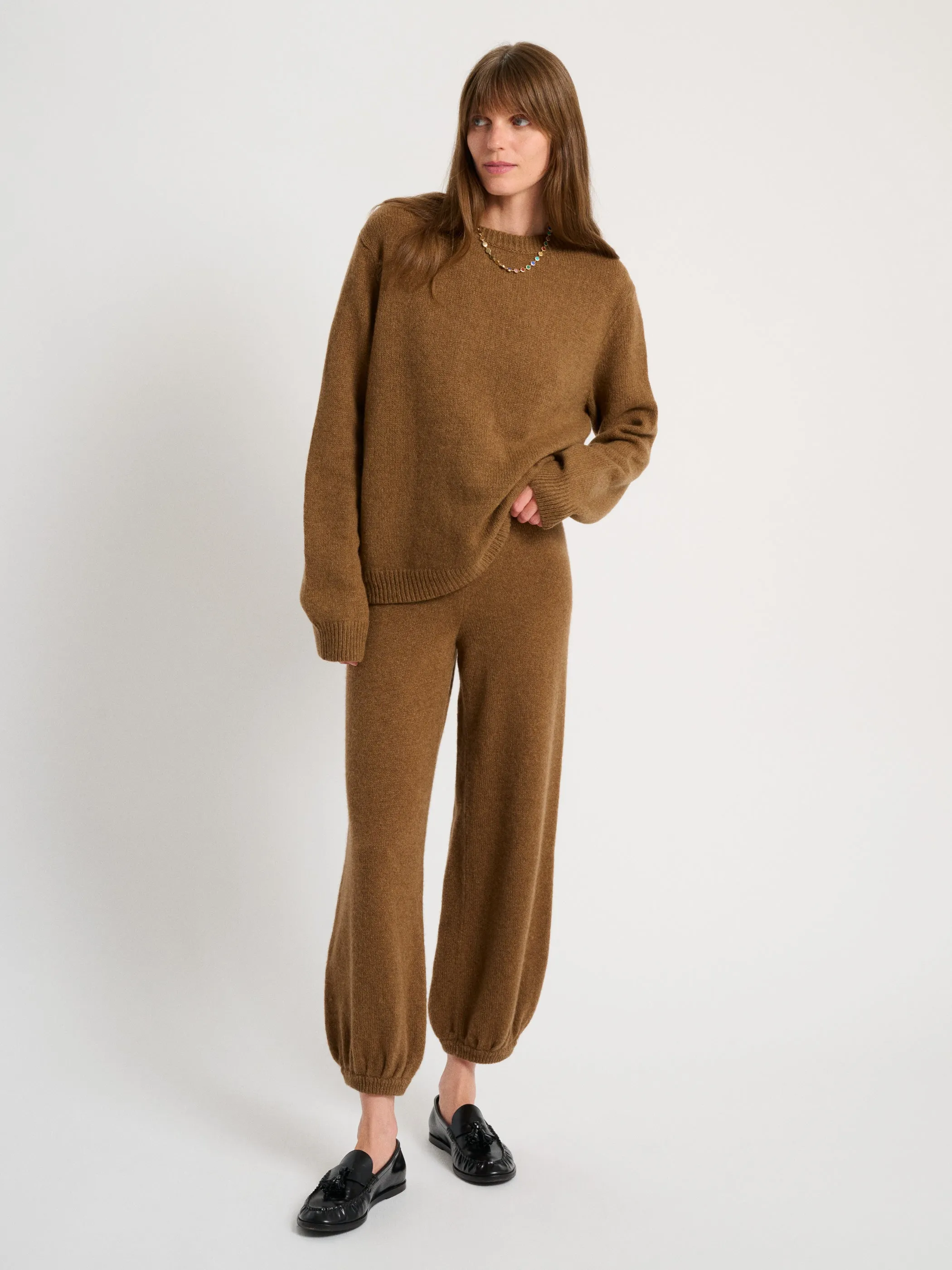 The Kismet Crewneck Sweater in Cashmere