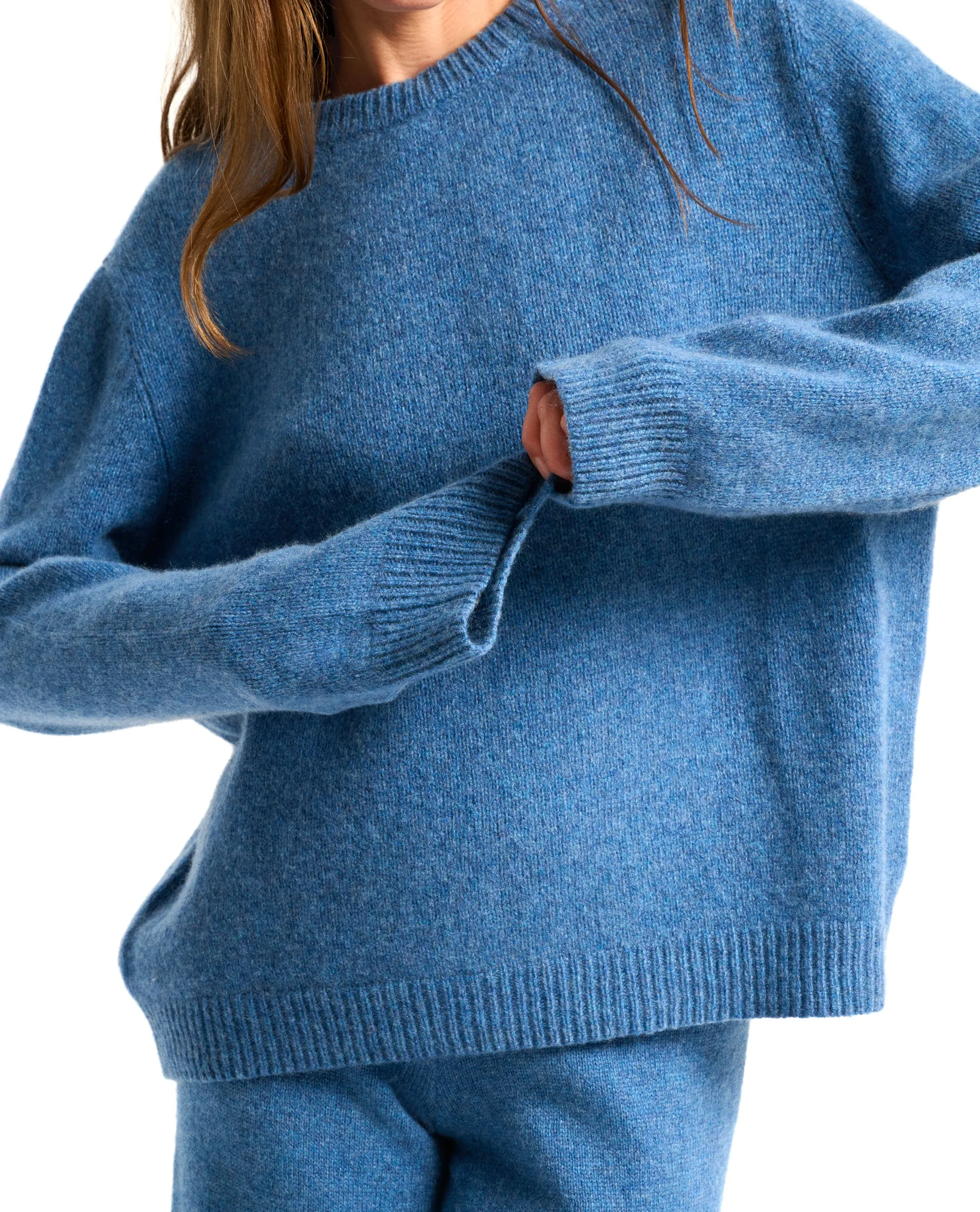 The Kismet Crewneck Sweater in Cashmere