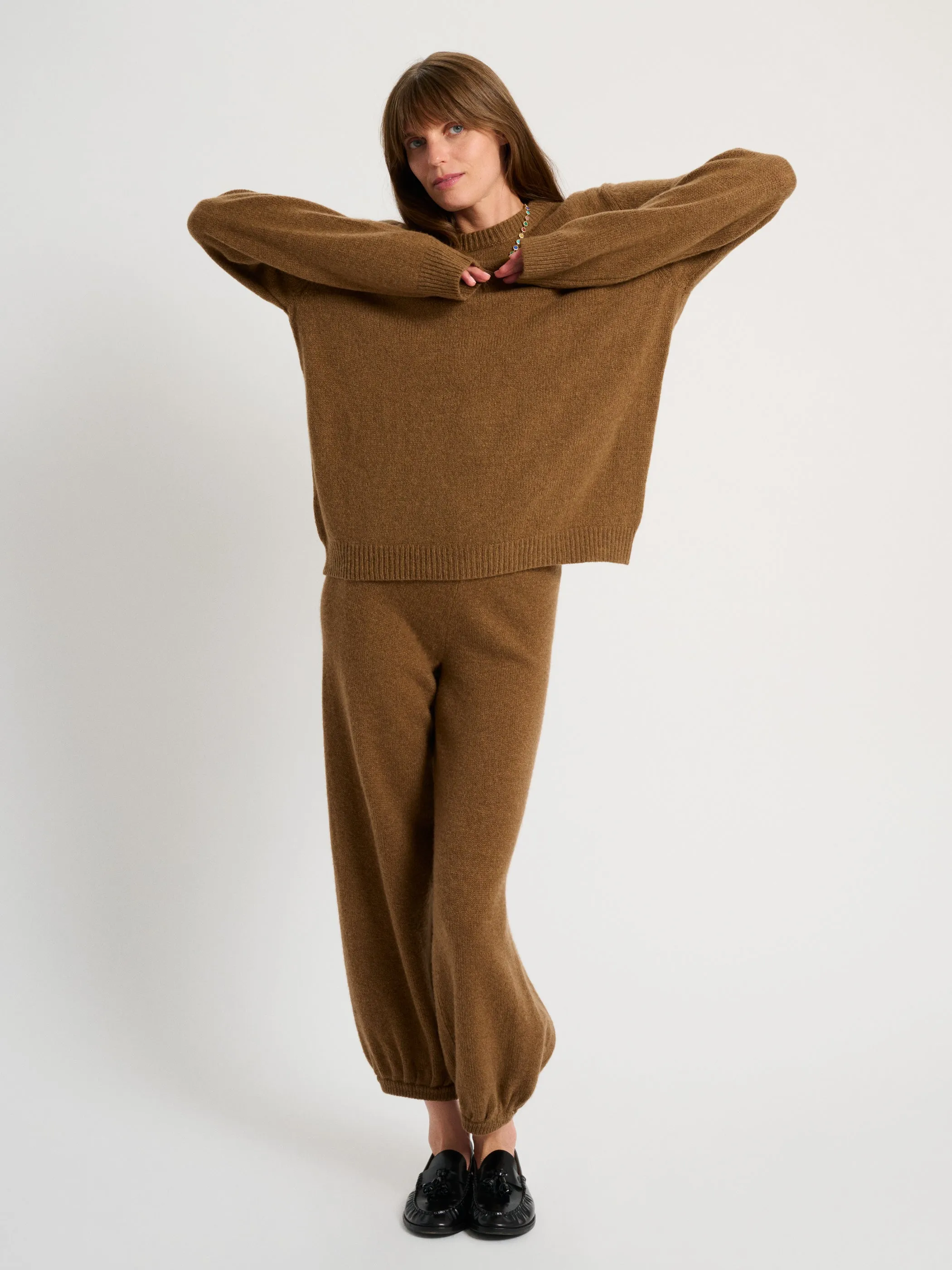 The Kismet Crewneck Sweater in Cashmere