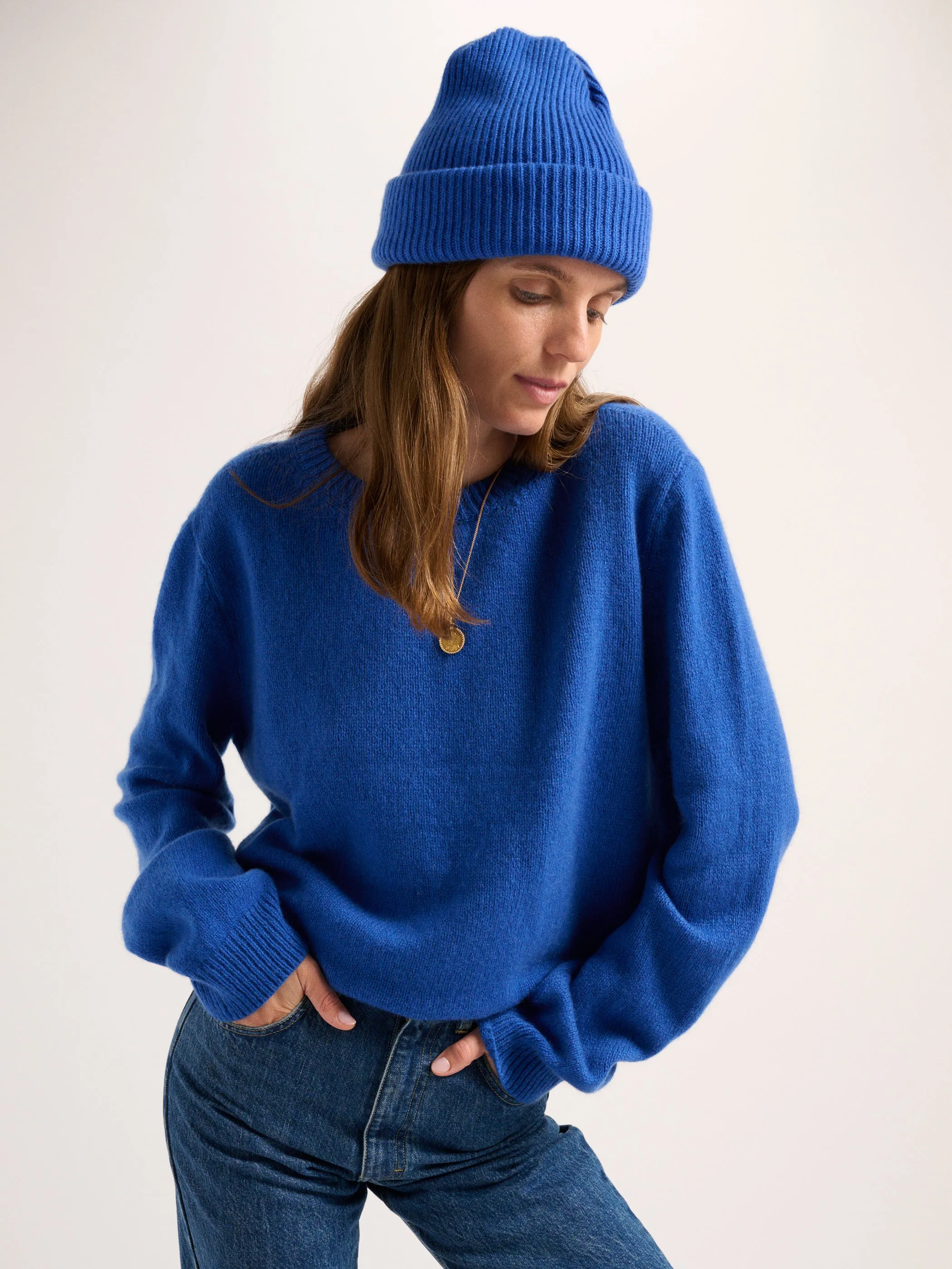 The Kismet Crewneck Sweater in Cashmere