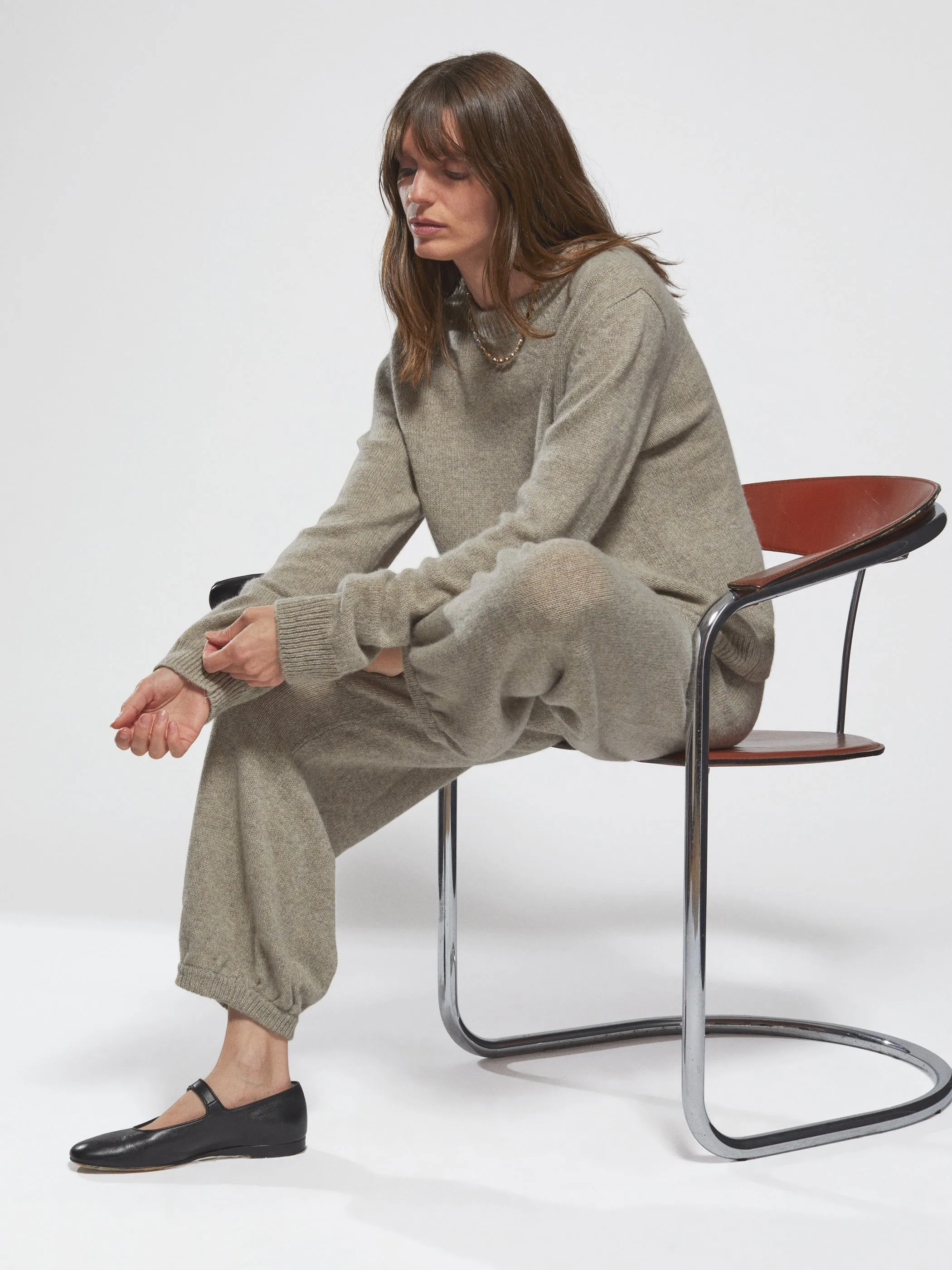 The Kismet Crewneck Sweater in Cashmere