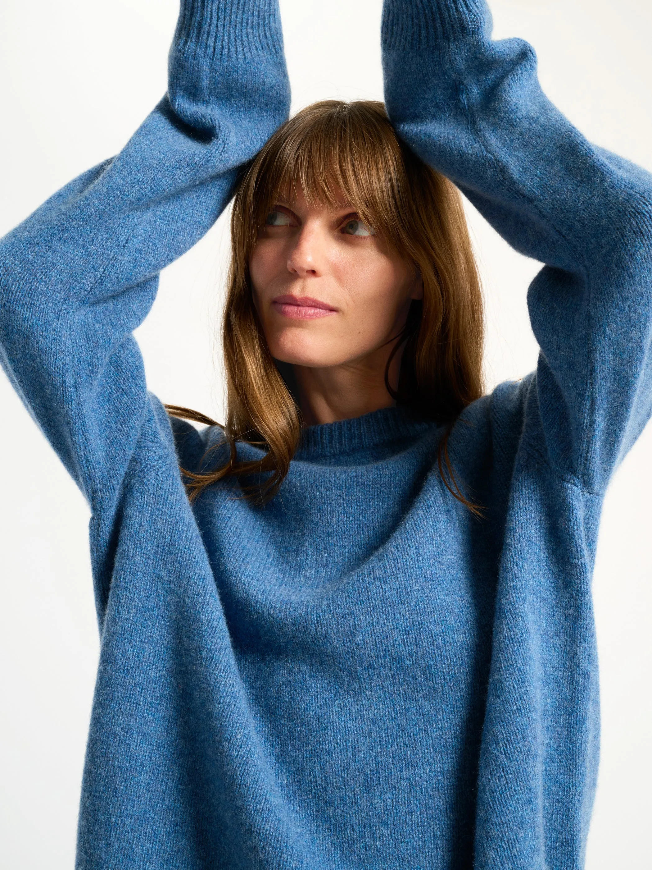 The Kismet Crewneck Sweater in Cashmere