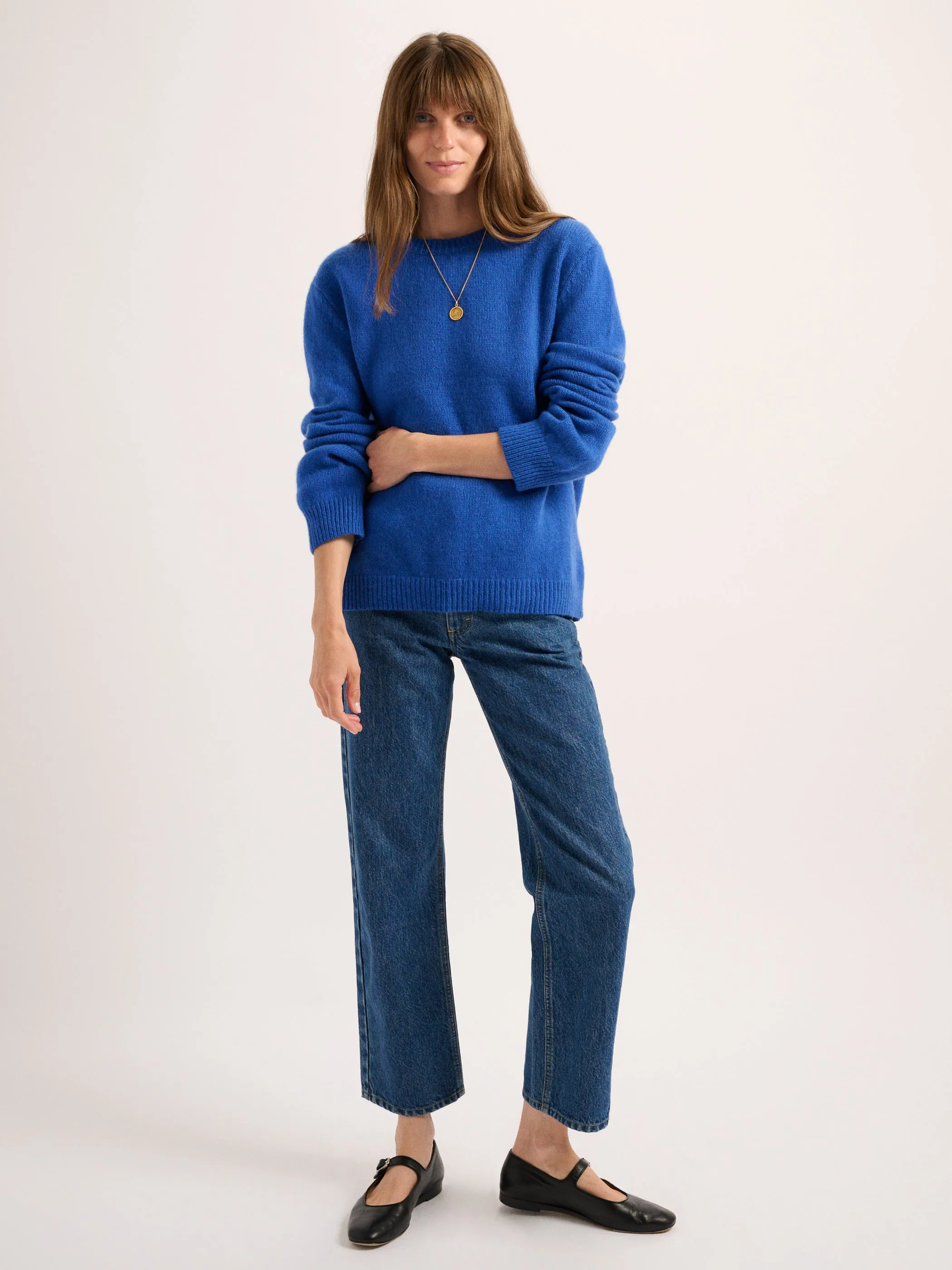 The Kismet Crewneck Sweater in Cashmere