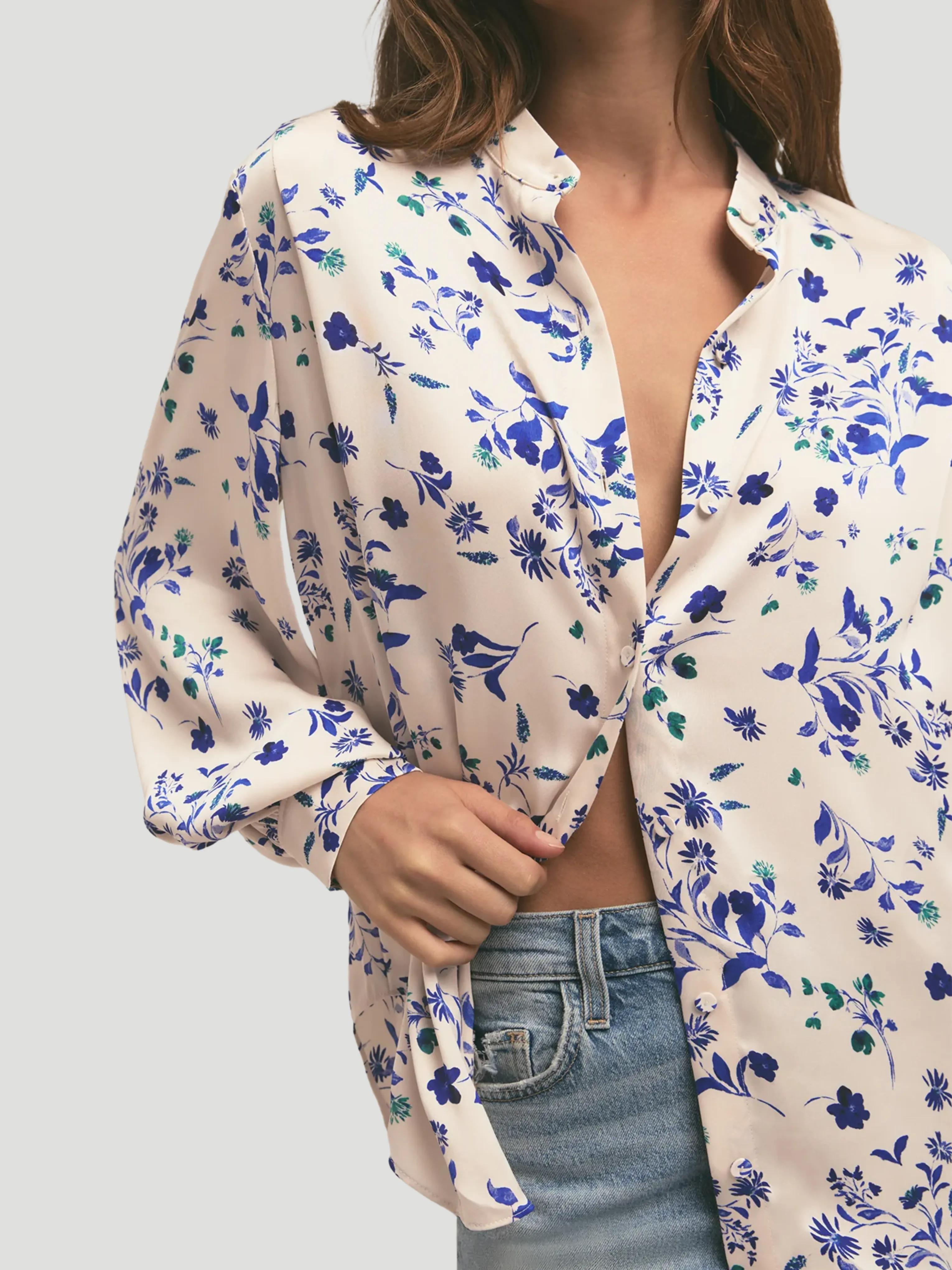 The Lauren Top in Floral
