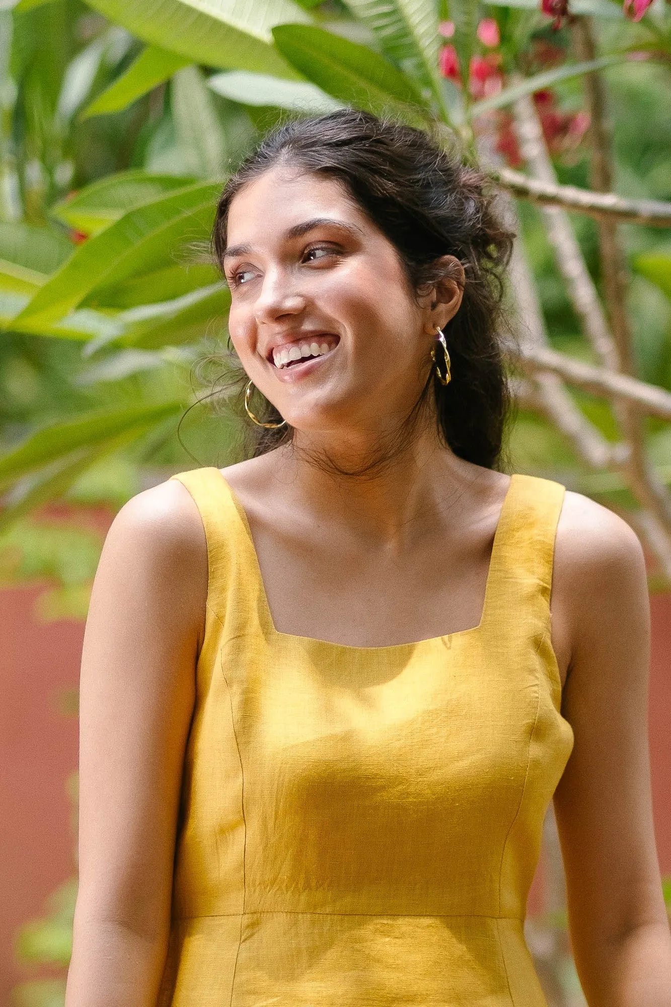 The Linen Midi Dress