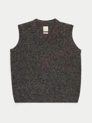 The Stevie Oversized Vest in Cashmere