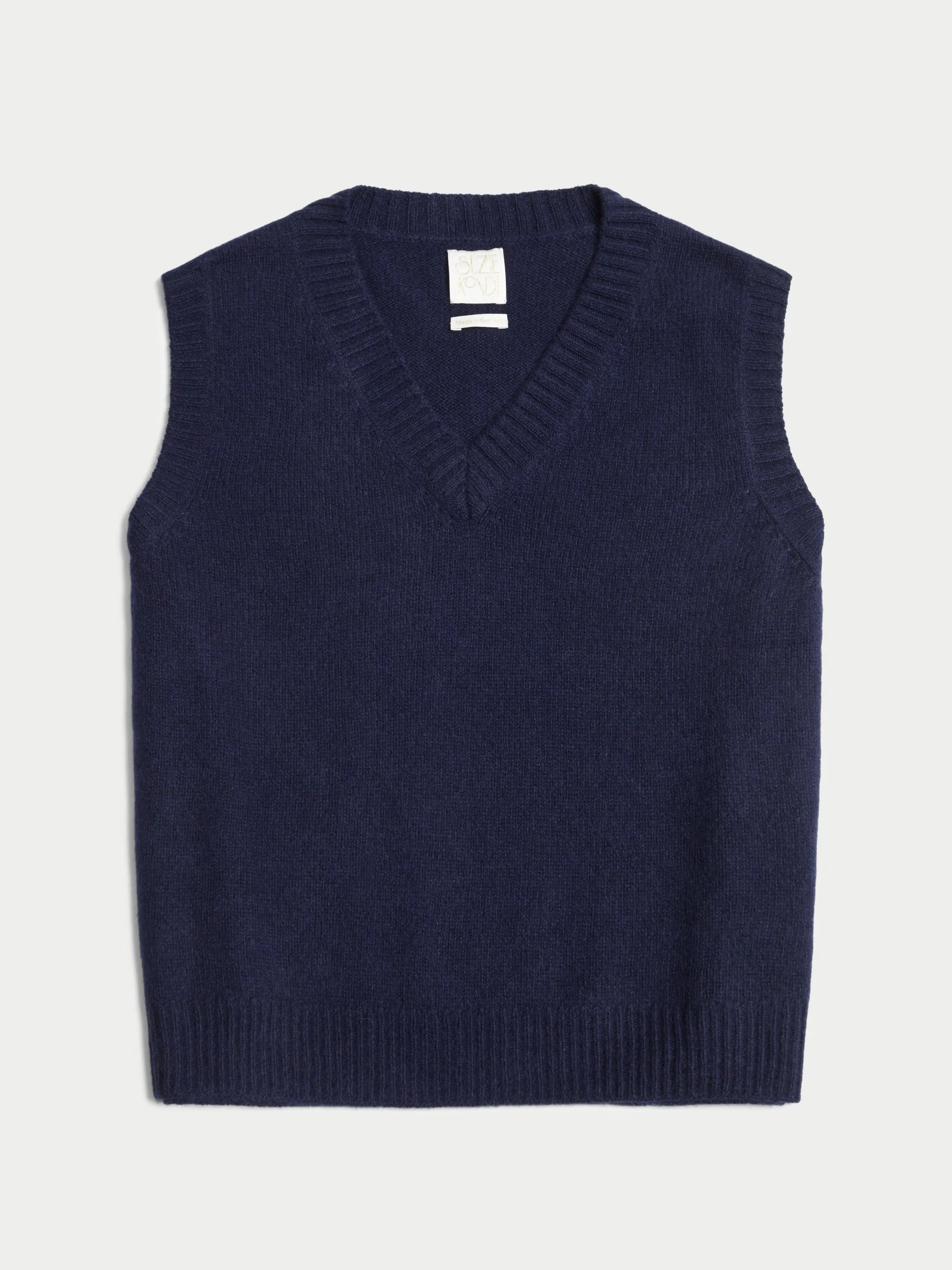 The Stevie Oversized Vest in Cashmere