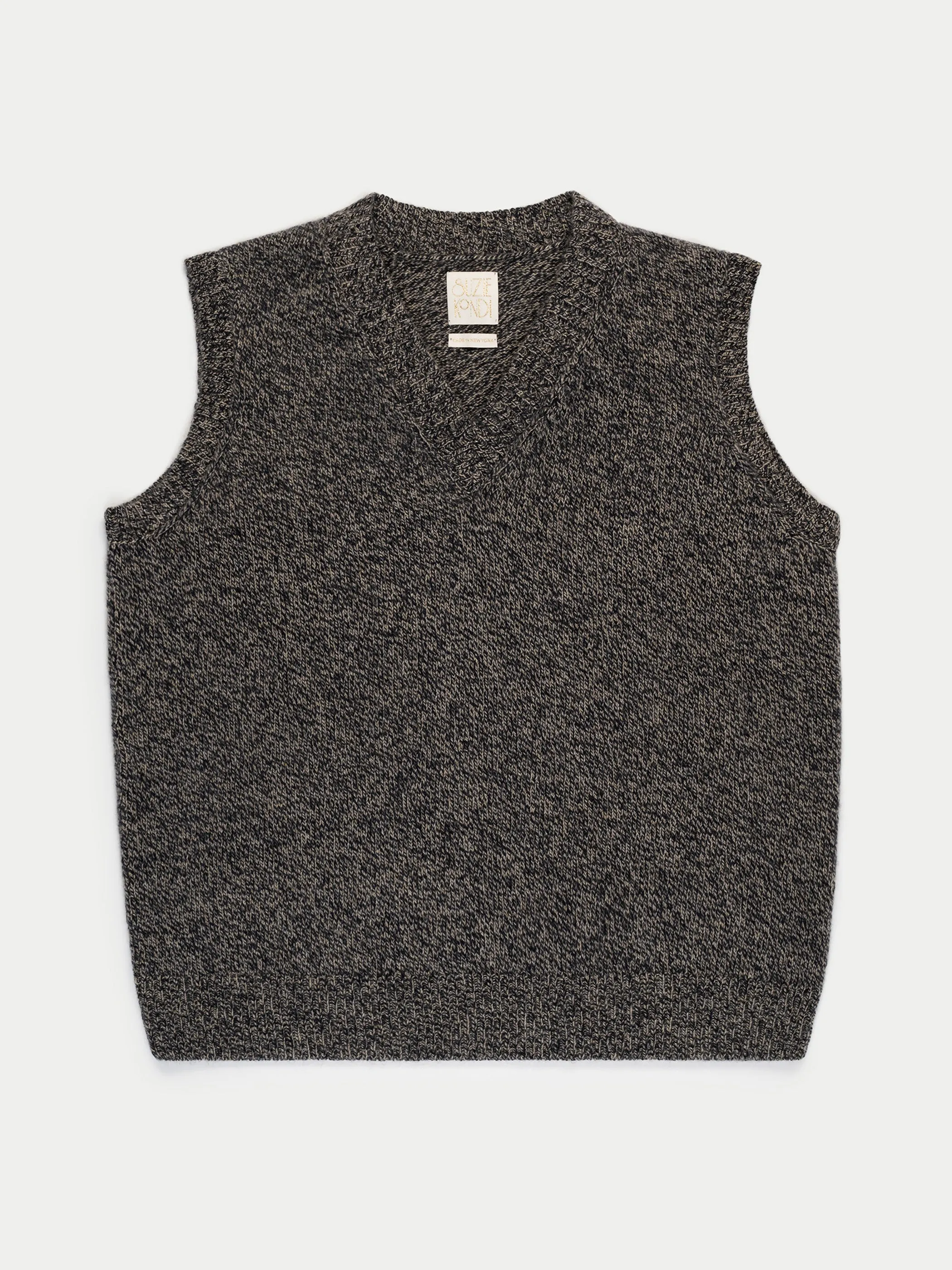 The Stevie Oversized Vest in Cashmere
