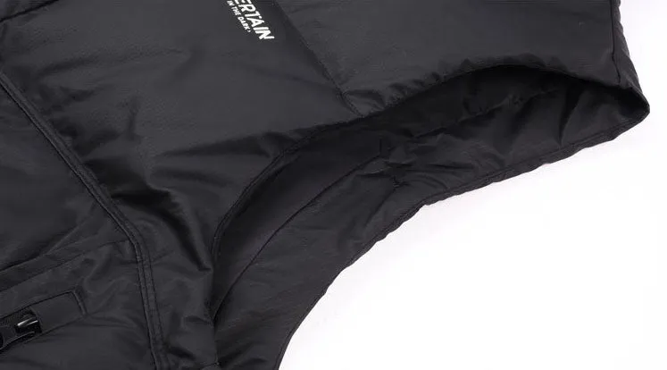 Thickened Stain-Resistant Down Vest with Easy-to-Clean Features