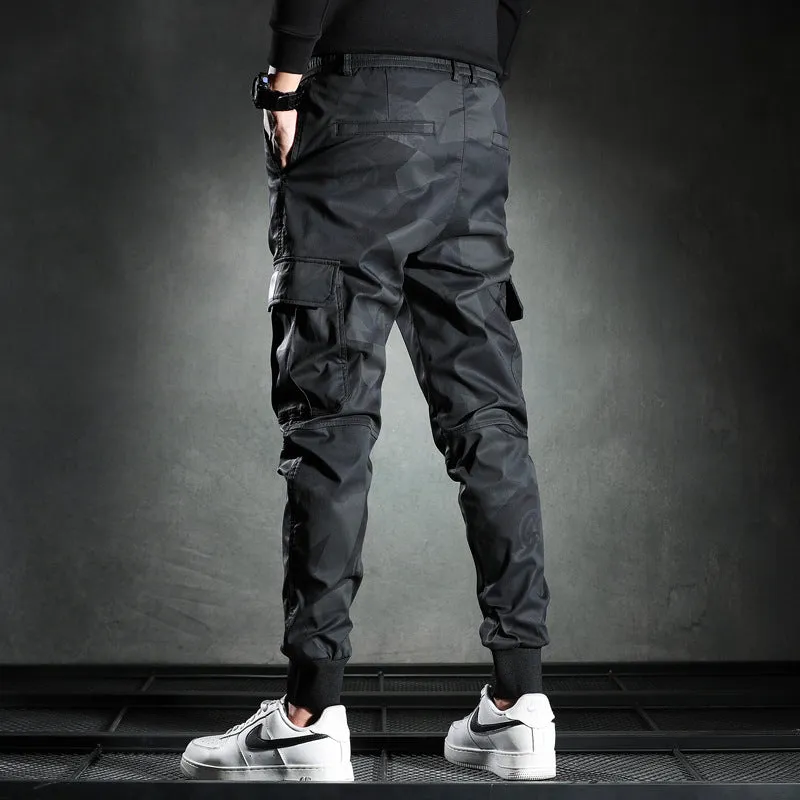 Troy™ | Autumn-Spring Trendy Drawstring Camo Cargo Pants