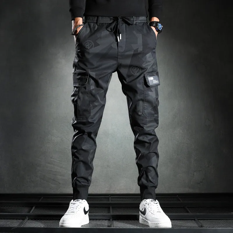 Troy™ | Autumn-Spring Trendy Drawstring Camo Cargo Pants