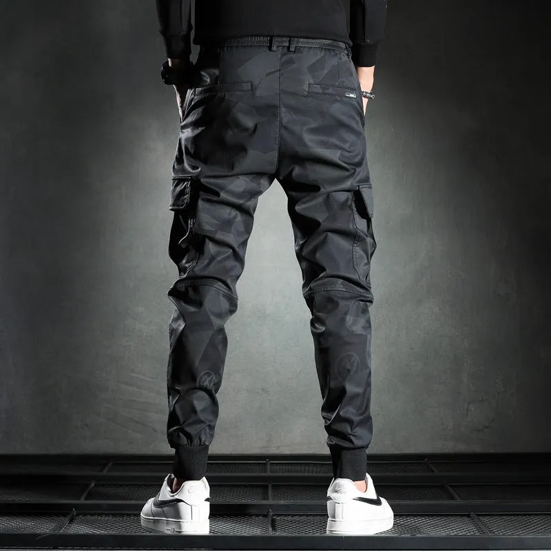 Troy™ | Autumn-Spring Trendy Drawstring Camo Cargo Pants