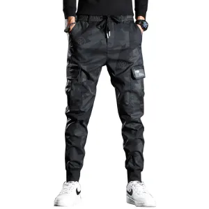 Troy™ | Autumn-Spring Trendy Drawstring Camo Cargo Pants