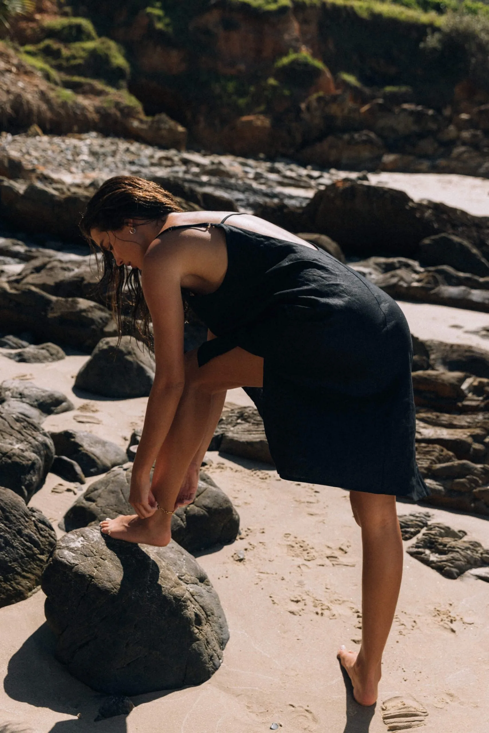 Tuesday Slip Dress - Black