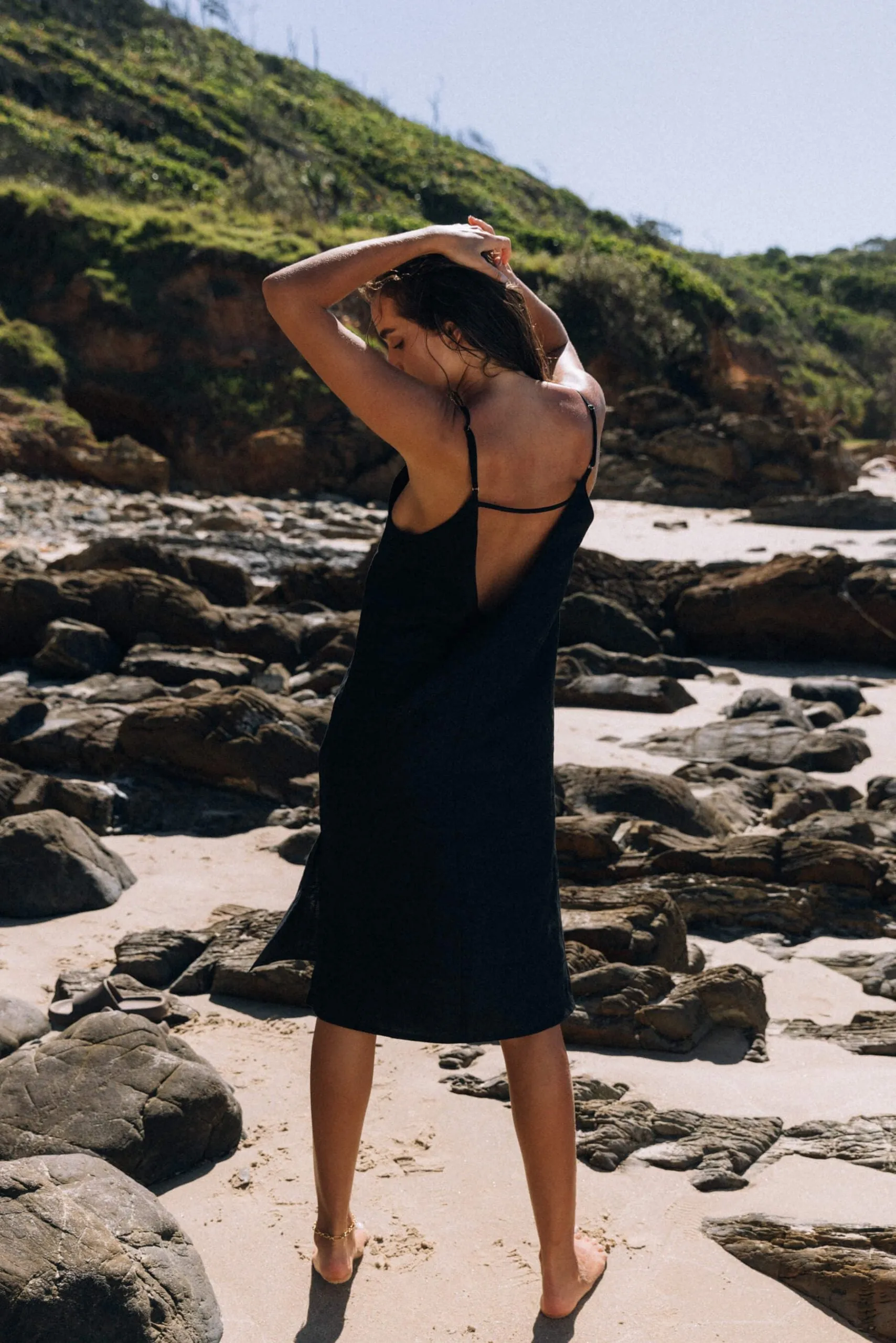 Tuesday Slip Dress - Black