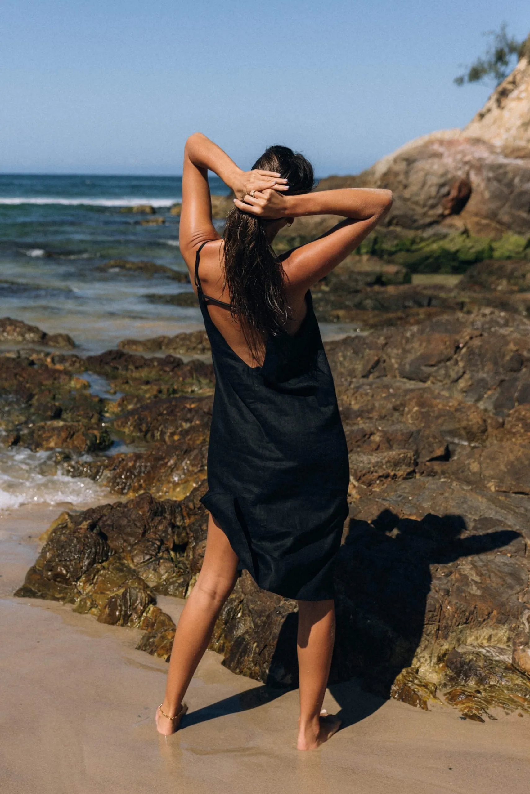 Tuesday Slip Dress - Black