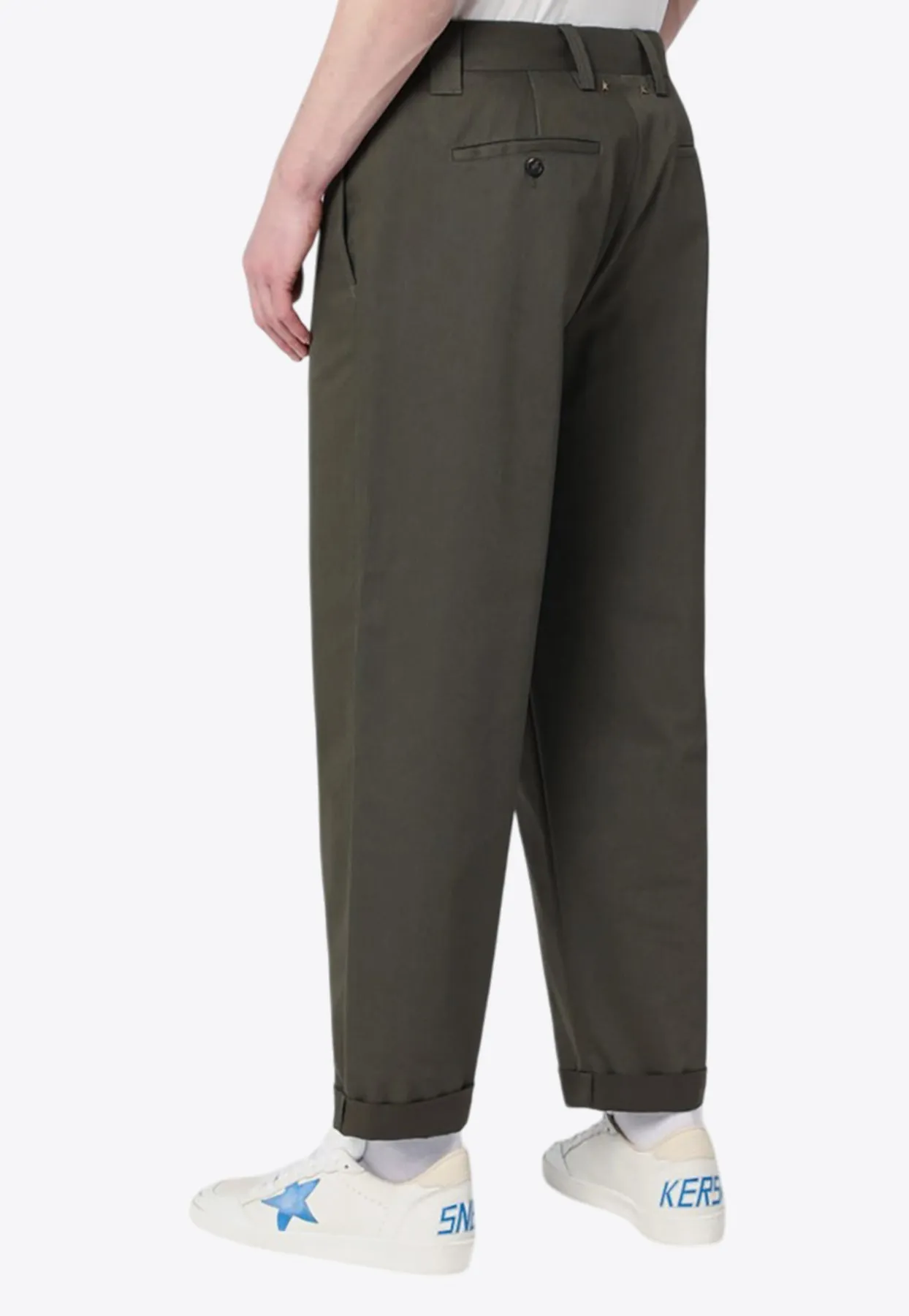 Turn-Up Chino Pants