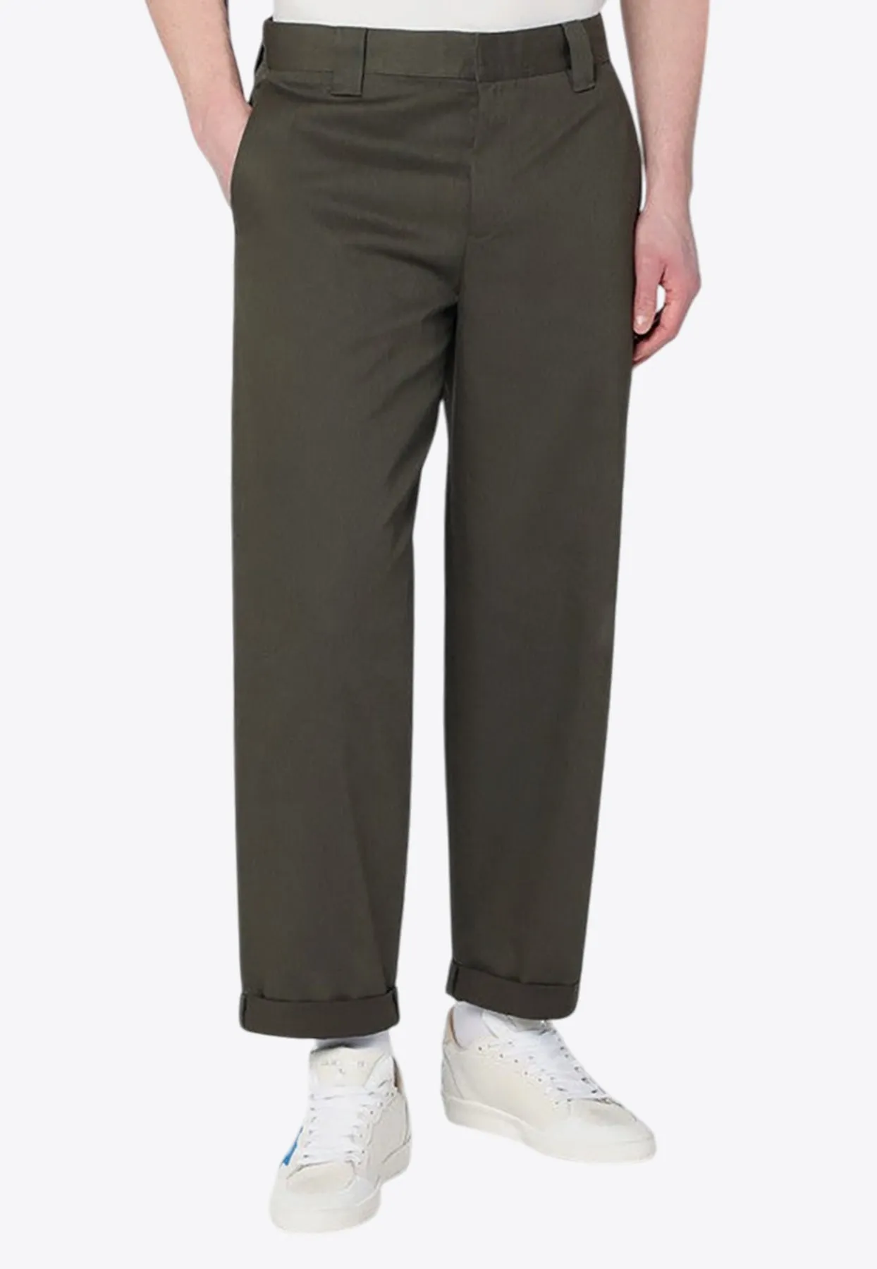 Turn-Up Chino Pants