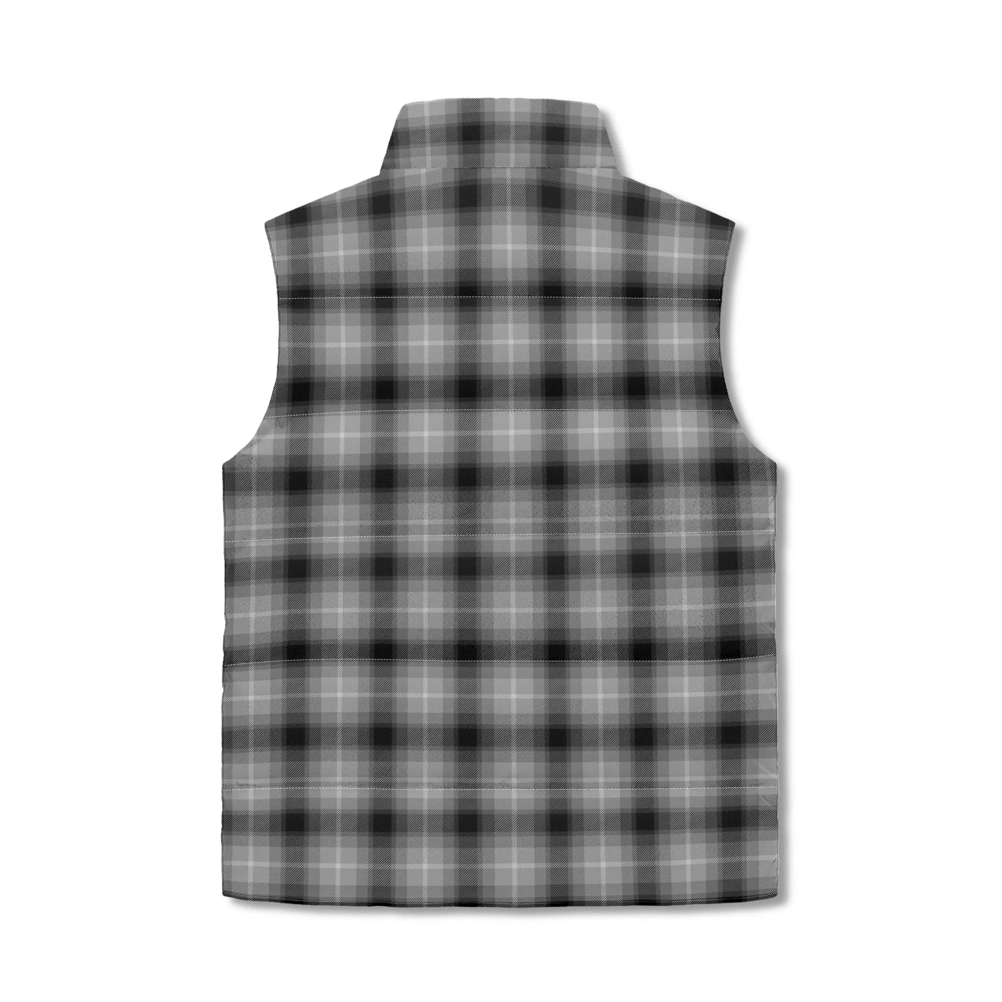 Unisex Plaid Puffer Vest