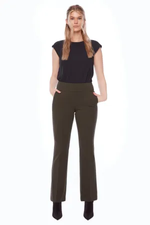 Up Pants 67923 - Solid Ponte Boot Cut Pant