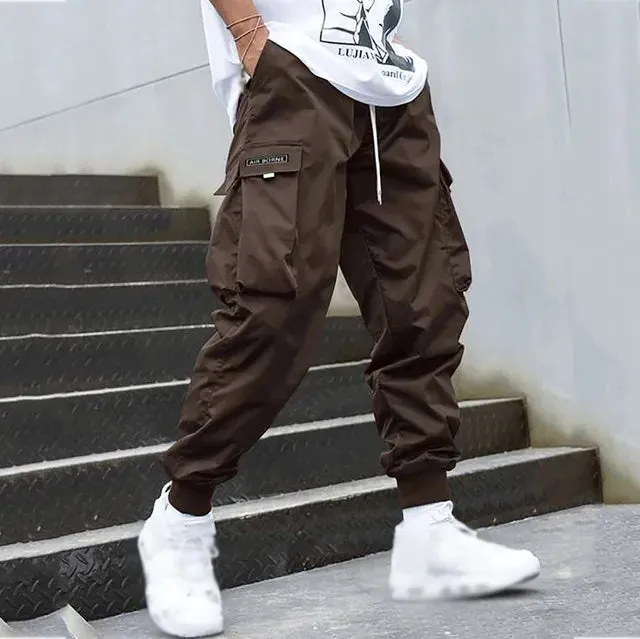 Urbaner Stil Herren Cargo Hose - Lila Leidenschaft