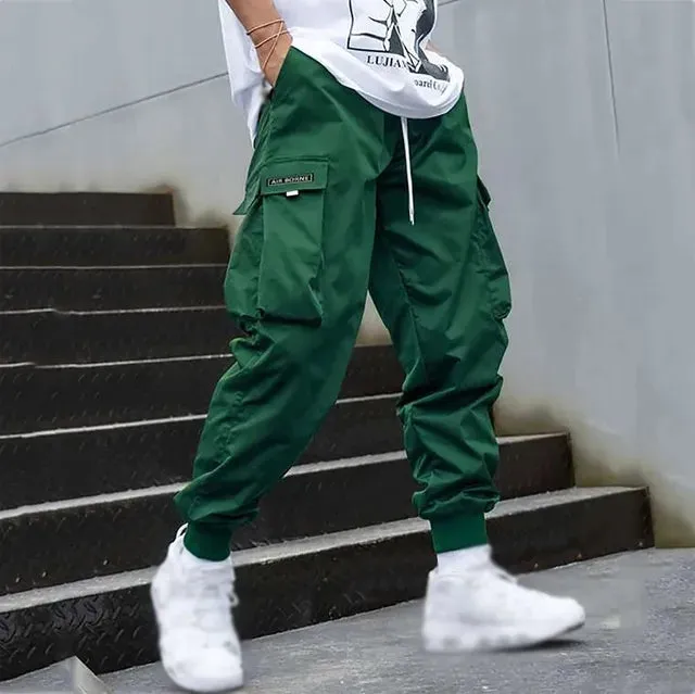 Urbaner Stil Herren Cargo Hose - Lila Leidenschaft