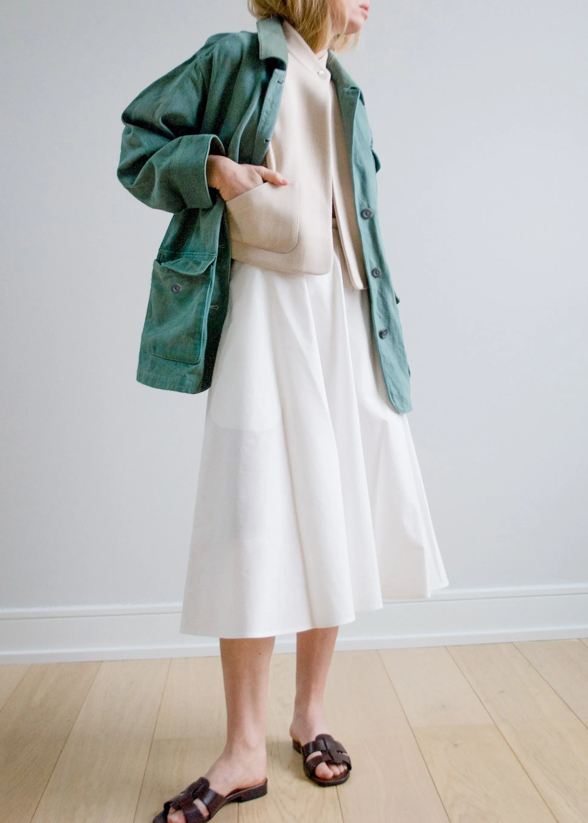 V01 Amalie Cashmere & Virgin Wool Vest, Sand