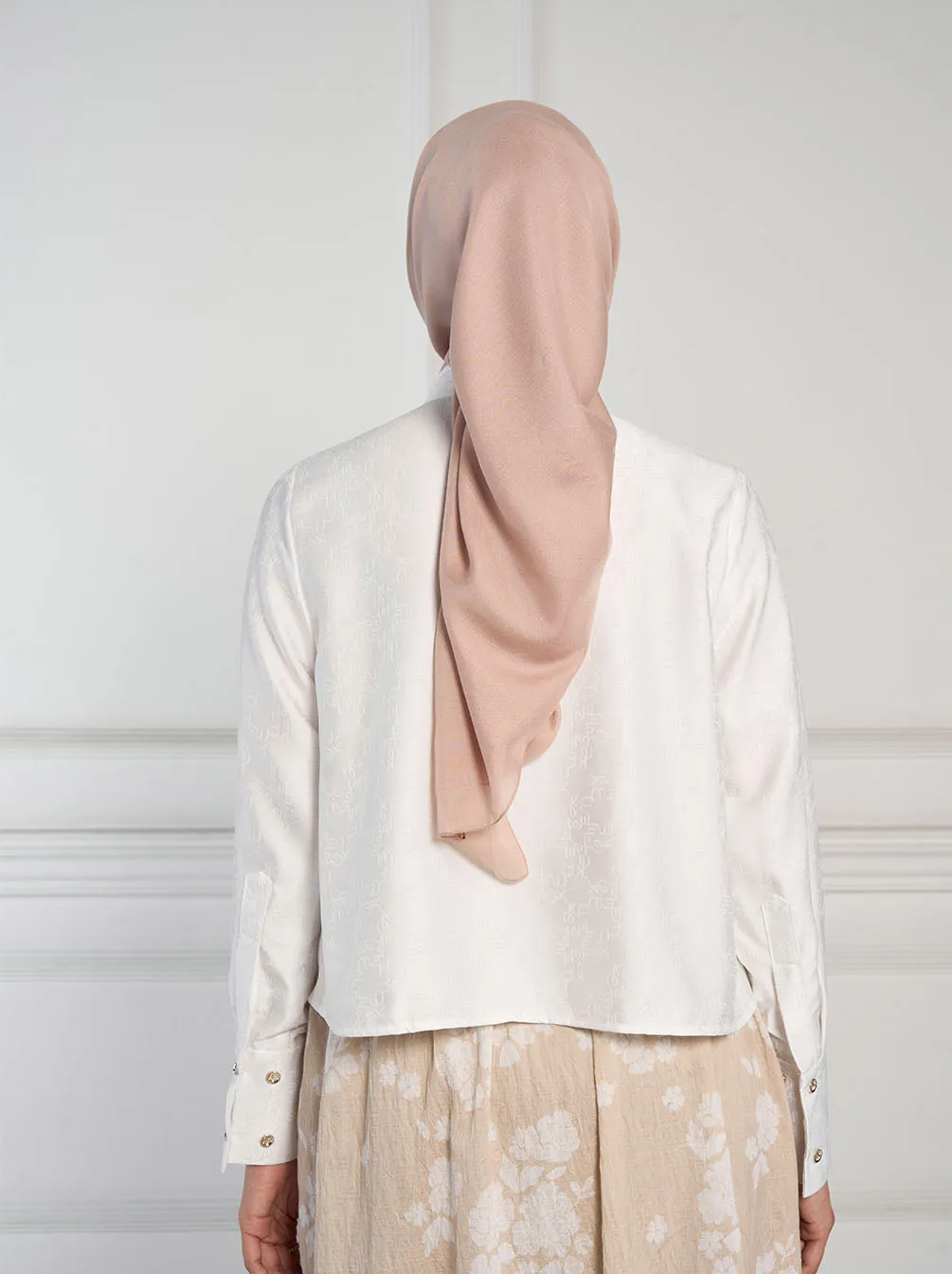 VIAN PLEATED TOP WHITE