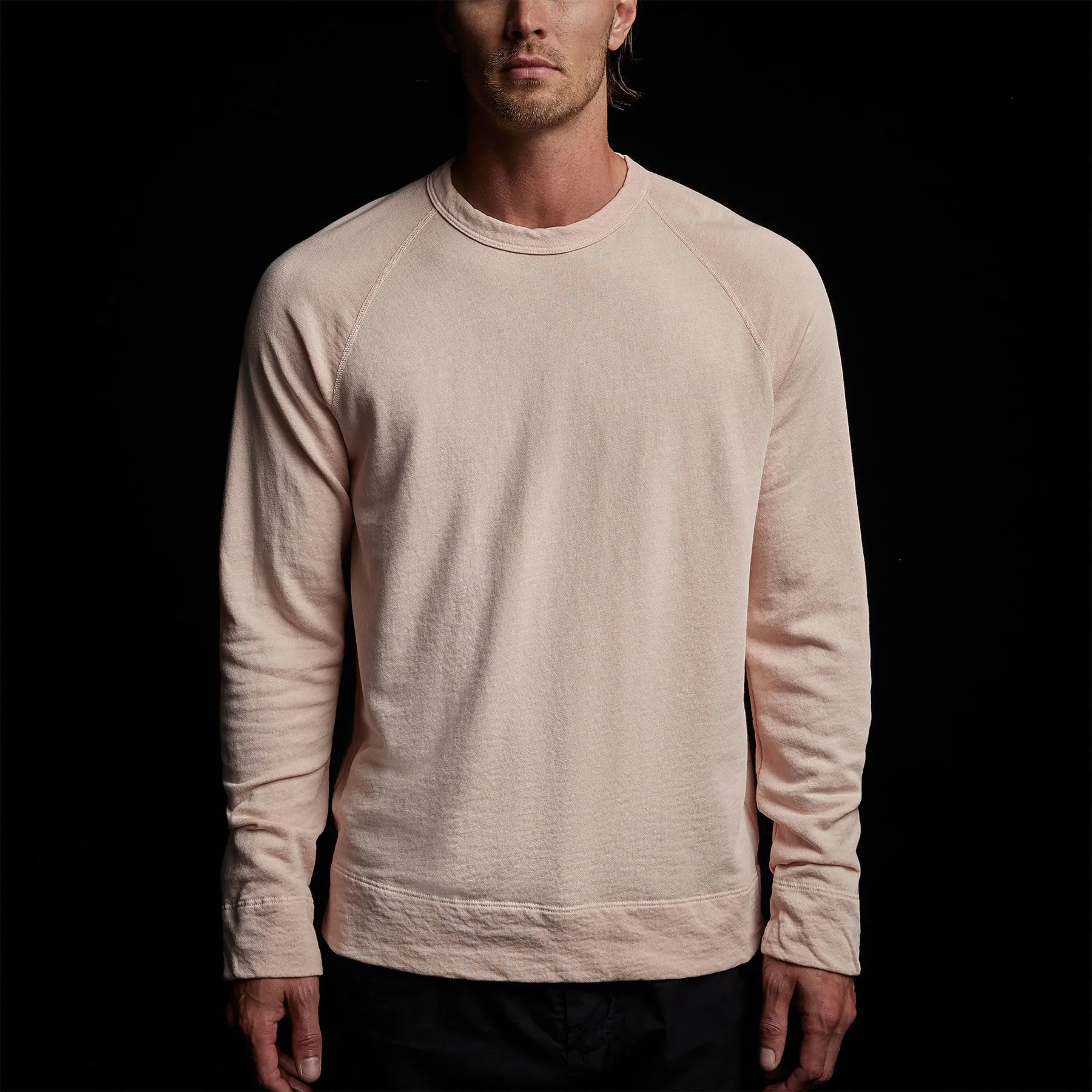 Vintage French Terry Sweatshirt - Nougat Pigment