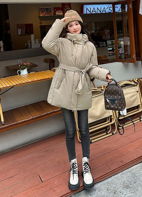 Water-resistant and Windproof Puffer Jacket for Women