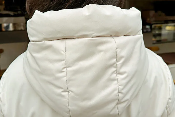 Water-resistant and Windproof Puffer Jacket for Women