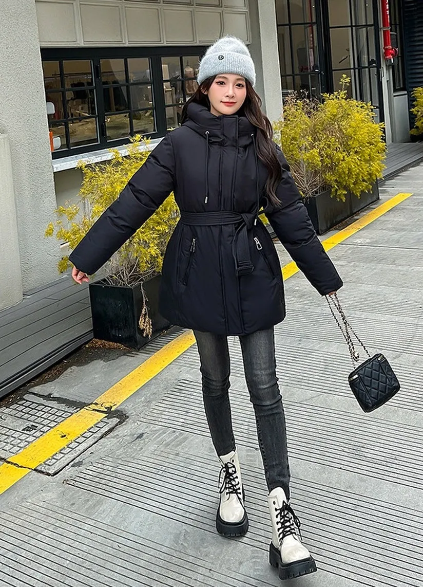 Water-resistant and Windproof Puffer Jacket for Women